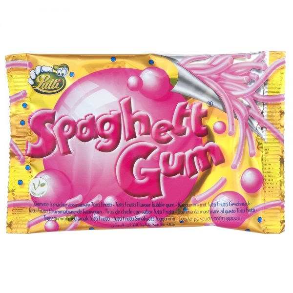 Lutti Tutti Frutti flavour Spaghetti Gum (3) - Image 2