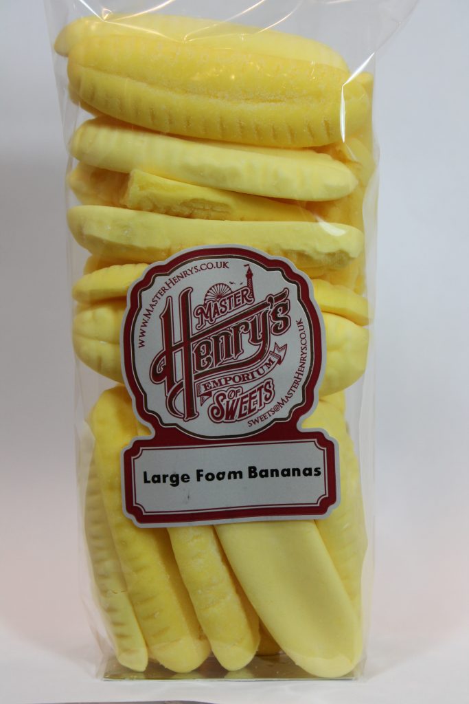 Barratts Bumper Sweet Bananas • Master Henry's Emporium of Sweets