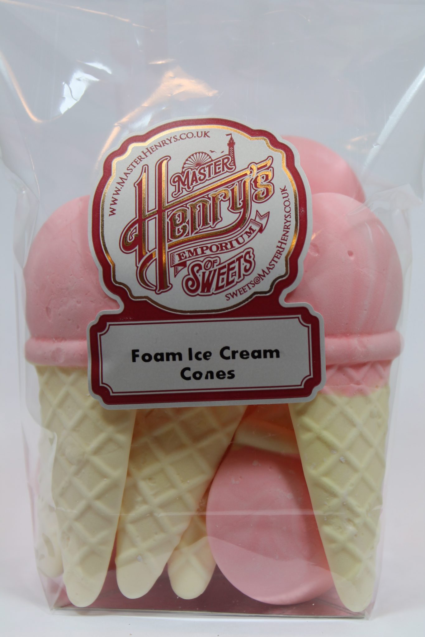 Large Foam Ice Cream Cone Master Henry's Emporium of Sweets